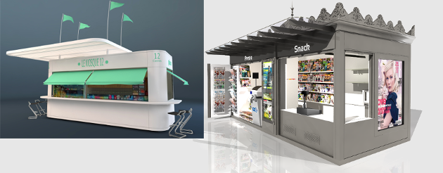 Kiosques Semkiosk concepteur et fabricant