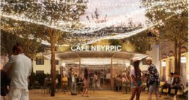 Kiosque à café Semkiosk créé pour le projet Neypric